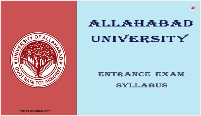 Allahabad University Entrance Exam Syllabus