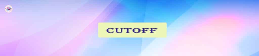 Cutoff