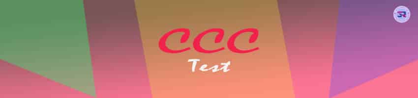 ccc test 1