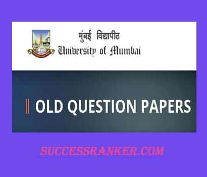 Mumbai University Question Paper