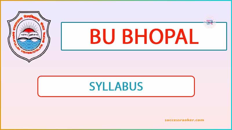 BU Bhopal Syllabus