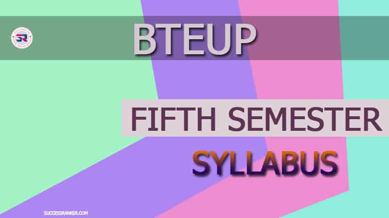 BTEUP Fifth Semester Syllabus