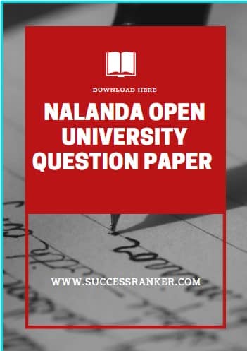 Nalanda Open University Question Paper