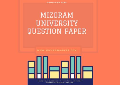 MZU Question Paper