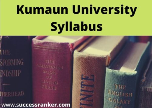 Kumaun University Syllabus