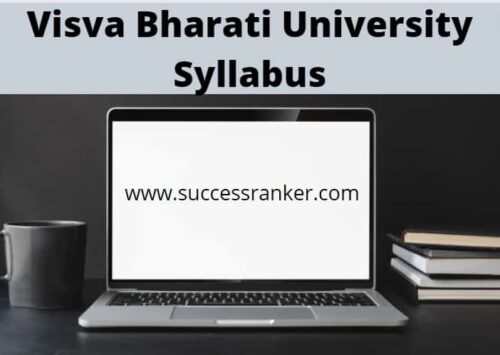 Visva Bharati University Syllabus