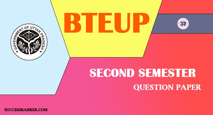 BTEUP Second Semester Question Paper