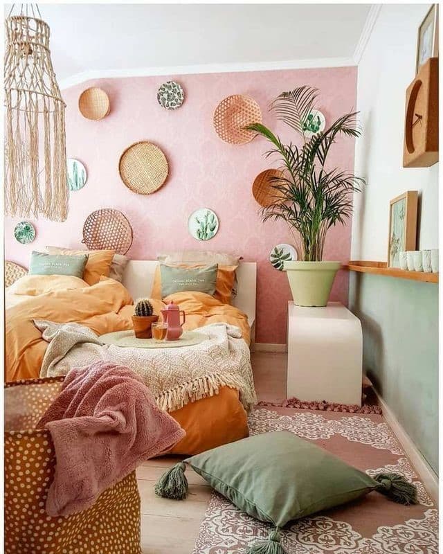 Bohemian theme Bedroom