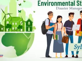BTEUP Environmental Studies and disaster management syllabus